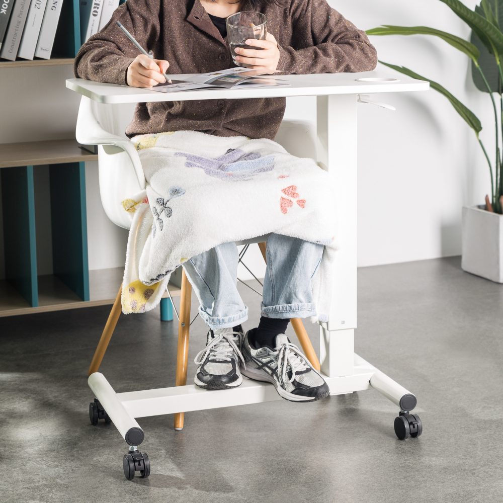 루나랩 사이드 테이블 002 블랙 베드 침대 책상 높이조절