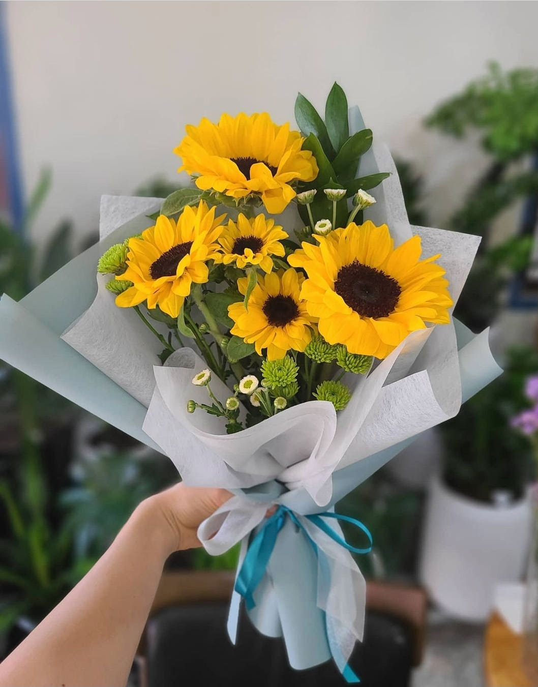 해바라기 생화 꽃다발 한단 가격 비교 Blossomy 해바라기 생화 꽃다발 한단