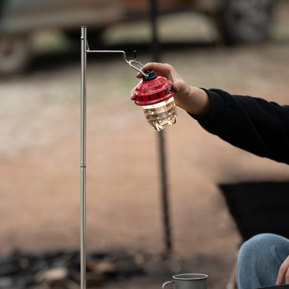 브리즈문 2Way 캠핑 테이블 랜턴걸이 랜턴스탠드 파일드라이버 거치대