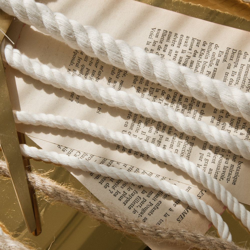 아쭈 고양이 면로프 스크래쳐 리필 밧줄 면줄, 6mm 50M(콘타입)