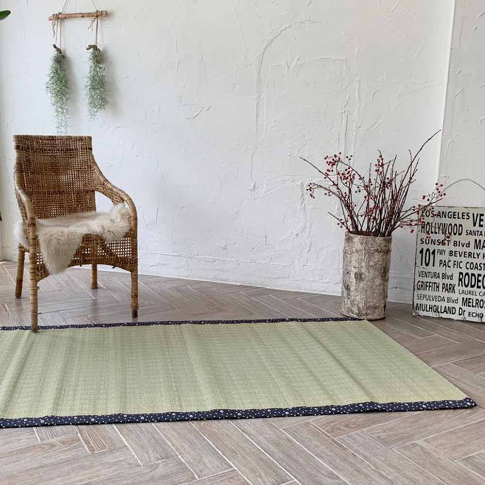 이케히코 자연소재 다다미 대자리 매트 리루마