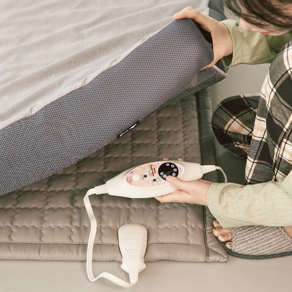 잠스쿨 양면 단단한 바닥매트리스 침대 접이식 수면매트 3단 원룸 매트릭스 8cm s