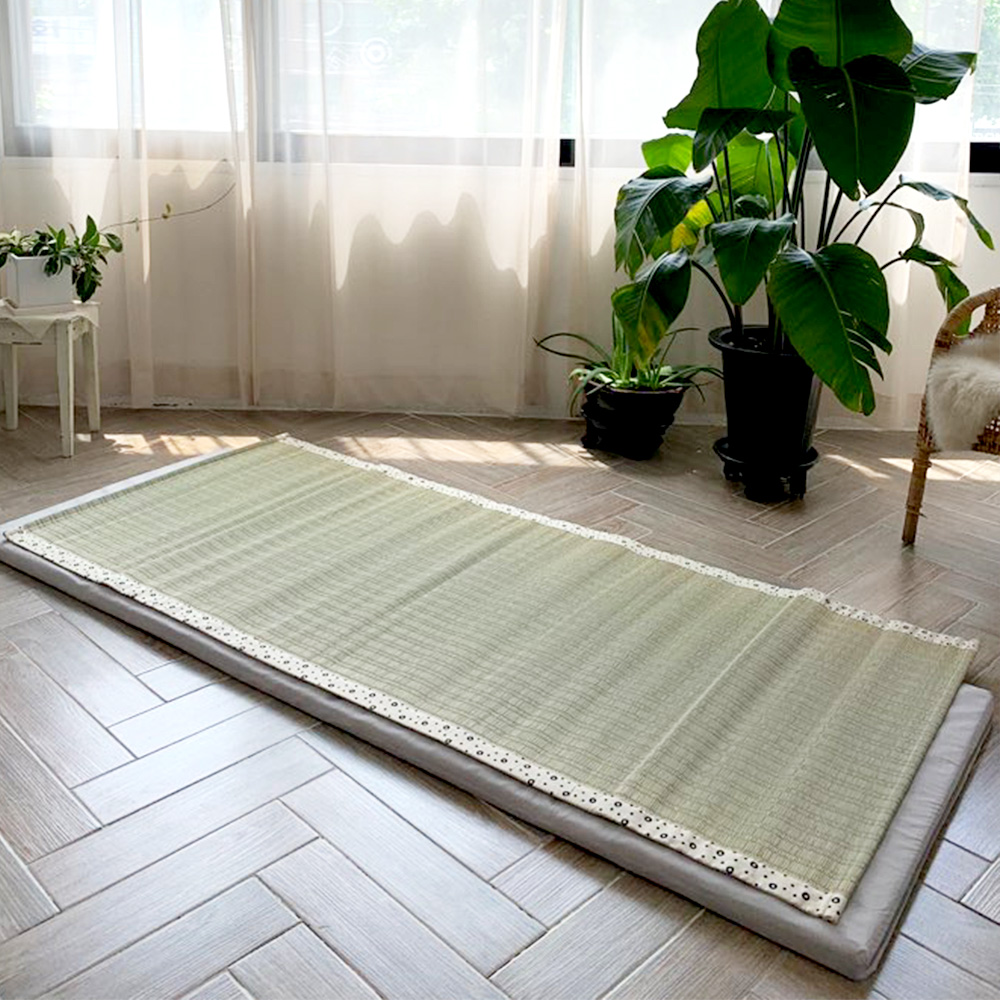 이케히코 자연소재 다다미 대자리 매트 리루마