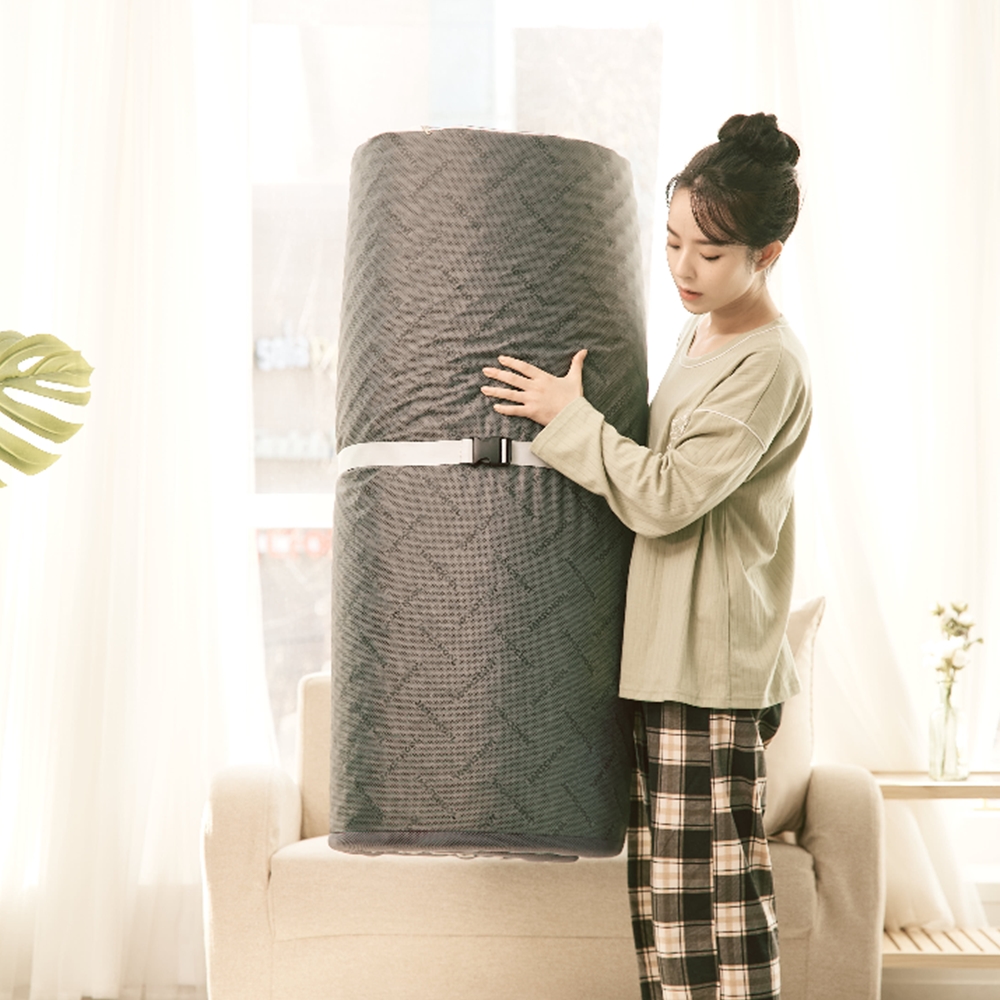 잠스쿨 양면 단단한 바닥매트리스 침대 접이식 수면매트 3단 원룸 매트릭스 8cm s