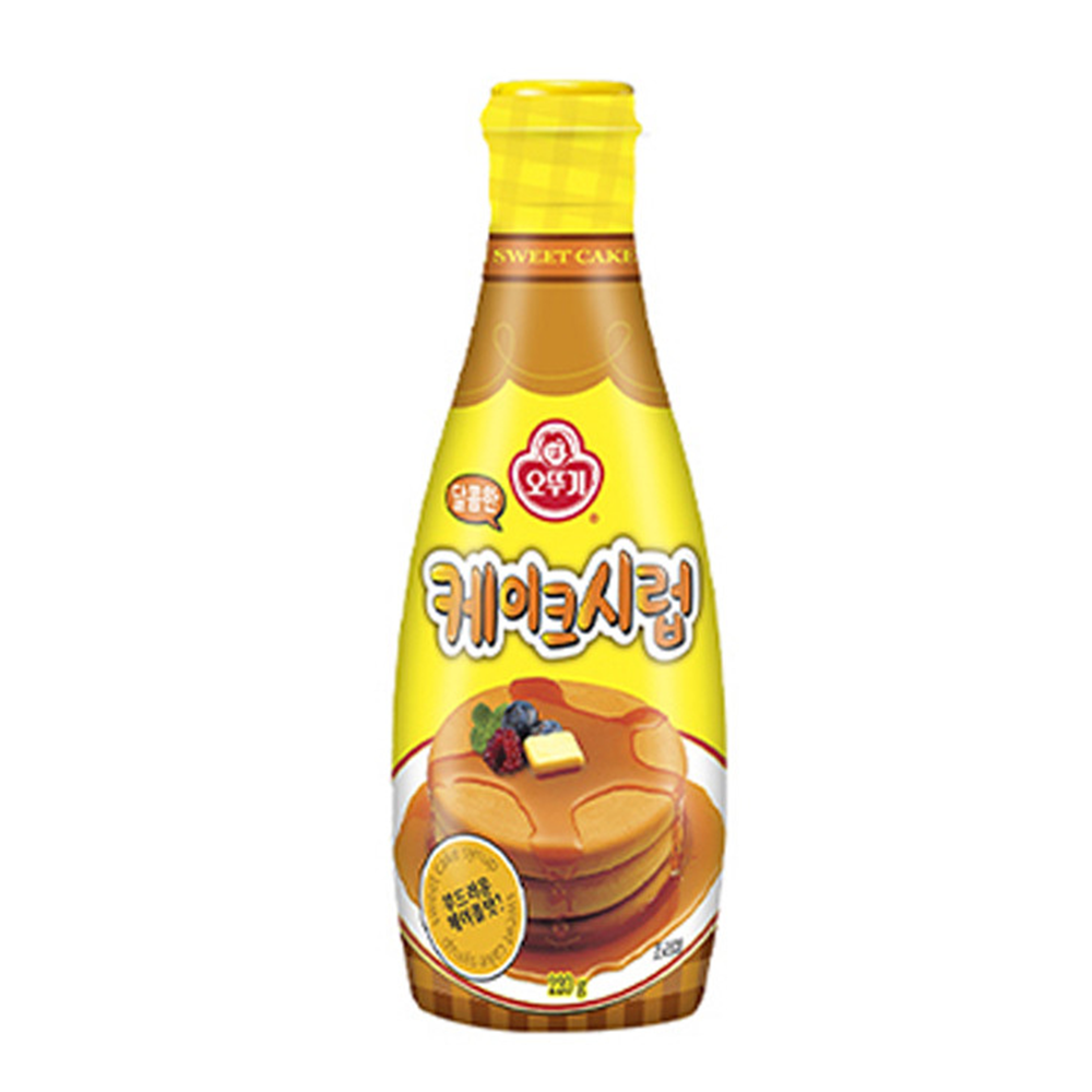 오뚜기 달콤한 케이크 시럽 220g - 메인 이미지