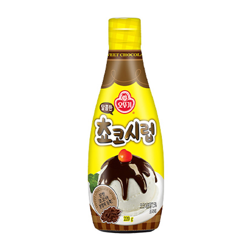 오뚜기 달콤한 쵸코 시럽 220g - 상품 이미지