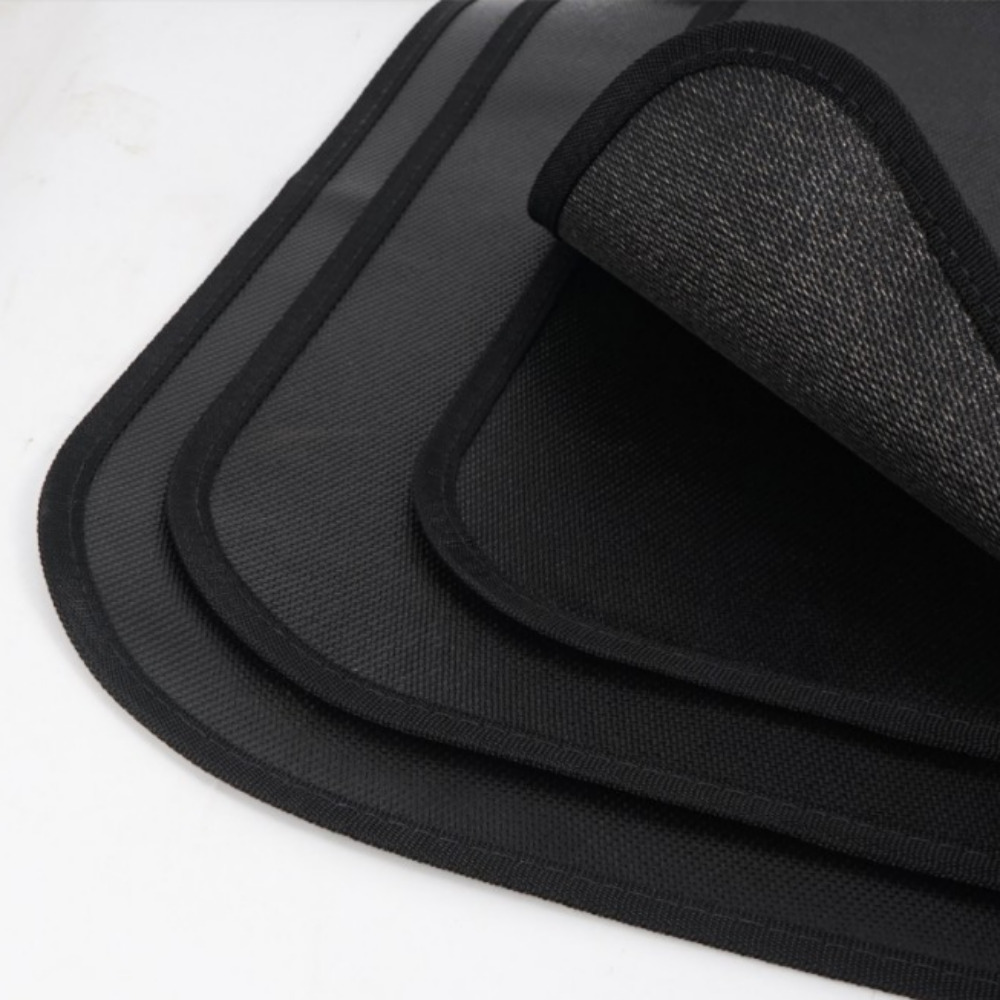 캠핑방염포 방염매트 캠핑 방열포 블랙 S