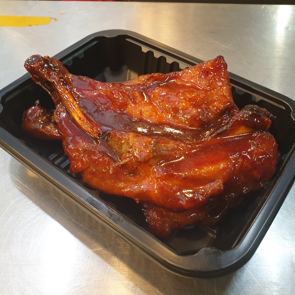 [서울,성남,하남 당일배송] 맛있는 왕닭다리바베큐 2개 [암사 촌놈떡갈비] : 동네시장 장보기