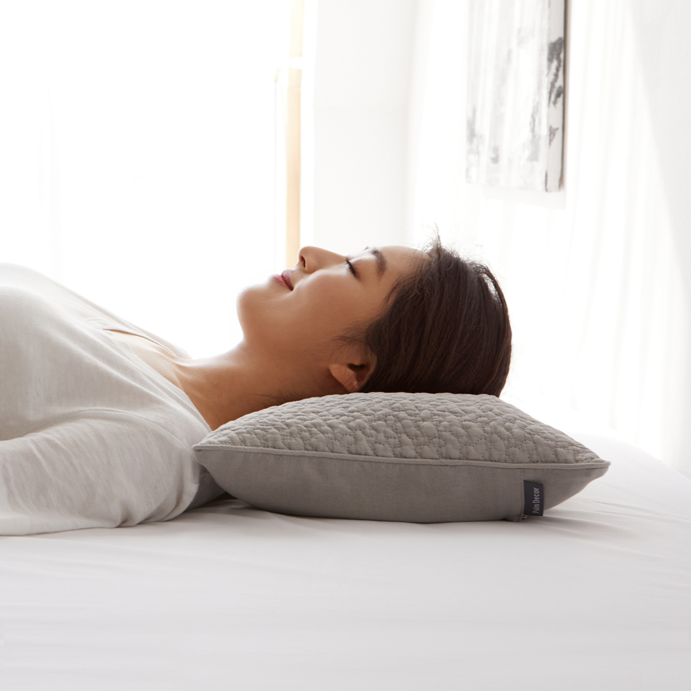 편백베개 편백나무경추베개 메밀 낮은 기본형-아이보리, 30x50cm