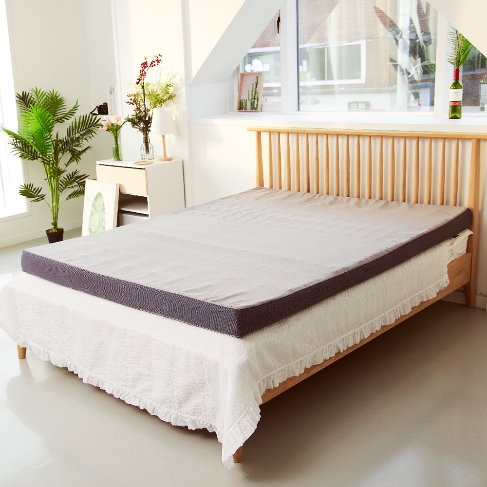 잠스쿨 양면 단단한 바닥매트리스 침대 접이식 수면매트 3단 원룸 매트릭스 8cm s