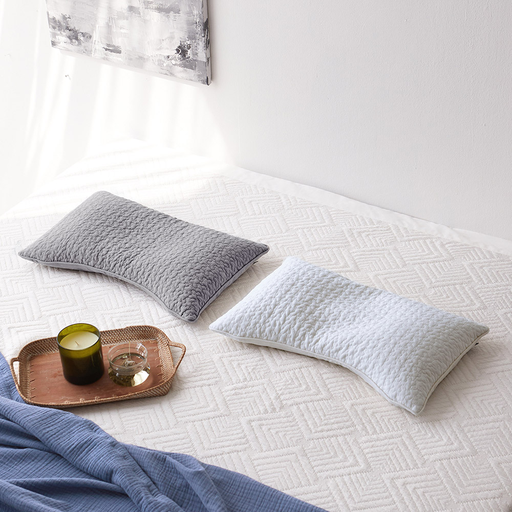 편백베개 편백나무경추베개 메밀 낮은 기본형-아이보리, 30x50cm