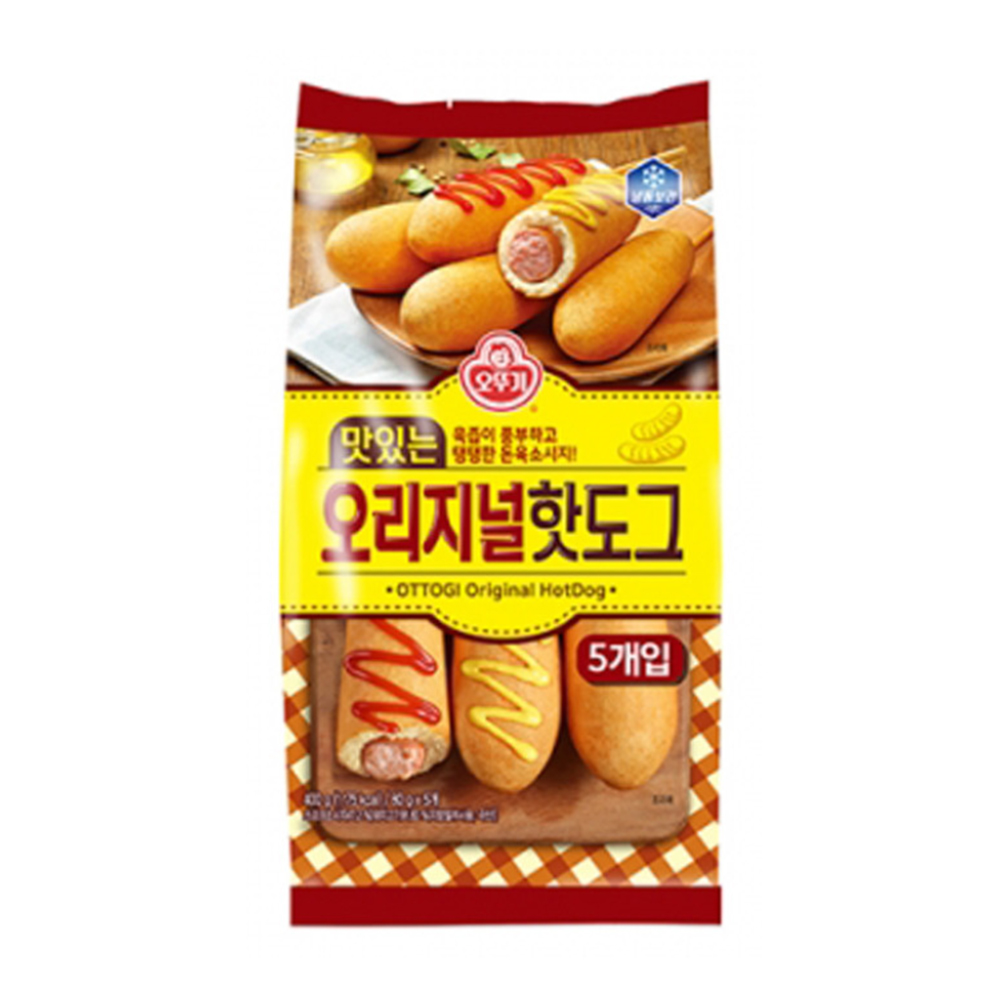 오뚜기 맛있는 오리지널 핫도그 400g - 상품 이미지