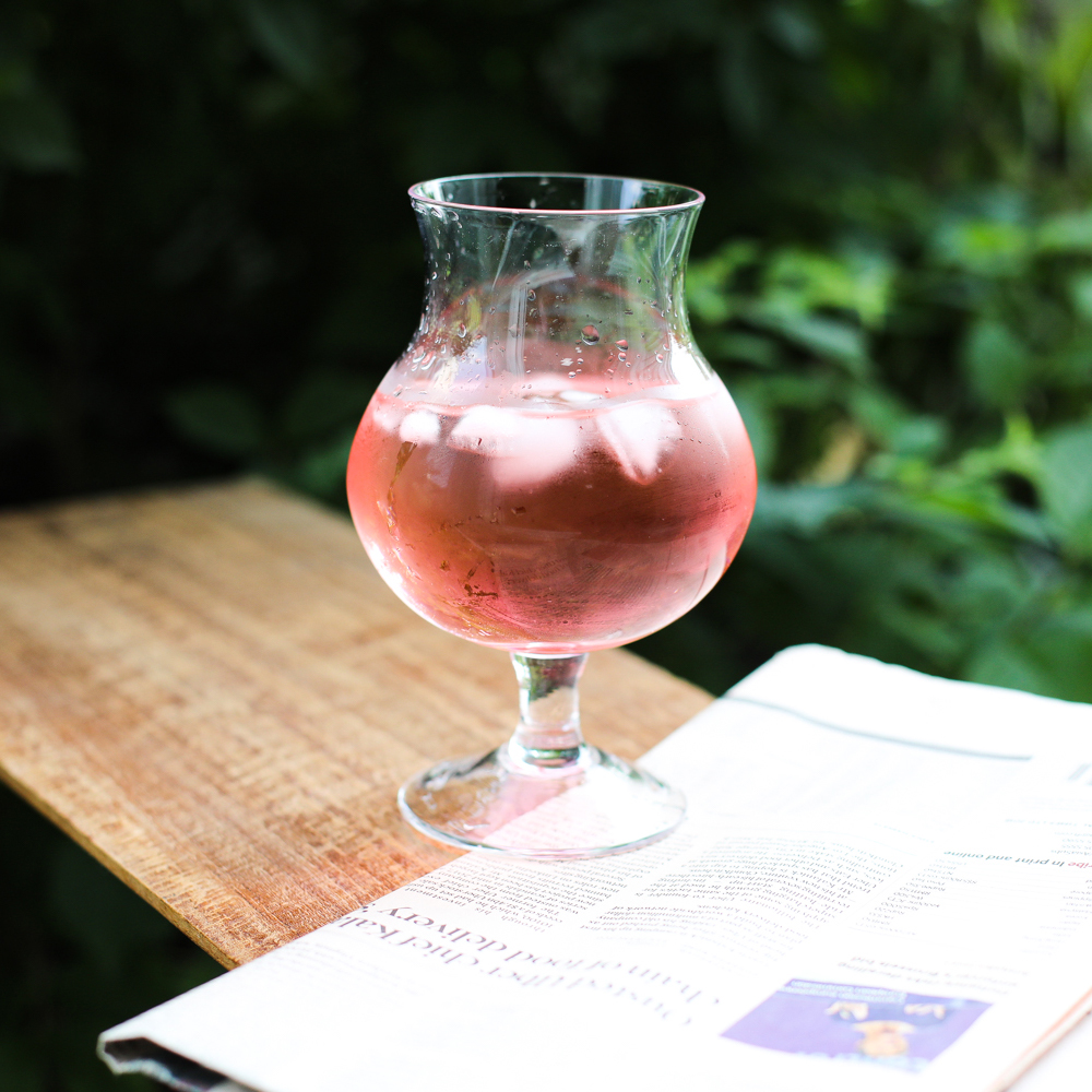 라벨르 엘리 고블렛잔 유리컵 홈카페 에이드 잔