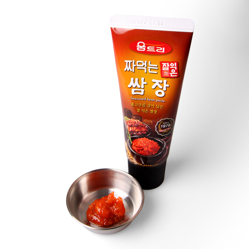 [N도착]움트리 짜먹는 잘익은 쌈장 120g 튜브형 휴대용 캠핑용 쌈장 - 상품 이미지