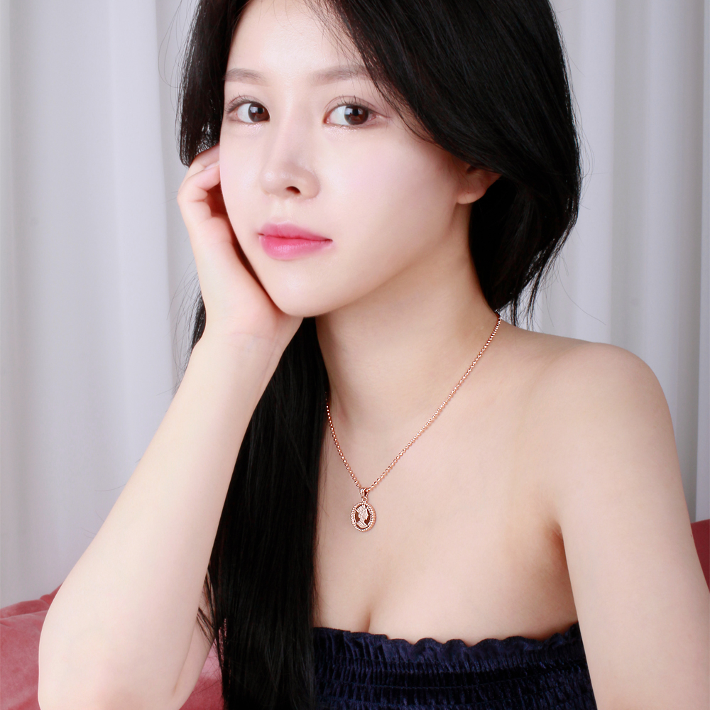 14k 18k 미러 볼 목걸이 컷팅 체인 군번 줄 2미리 2.5미리 레이어드 - 상세 이미지 4