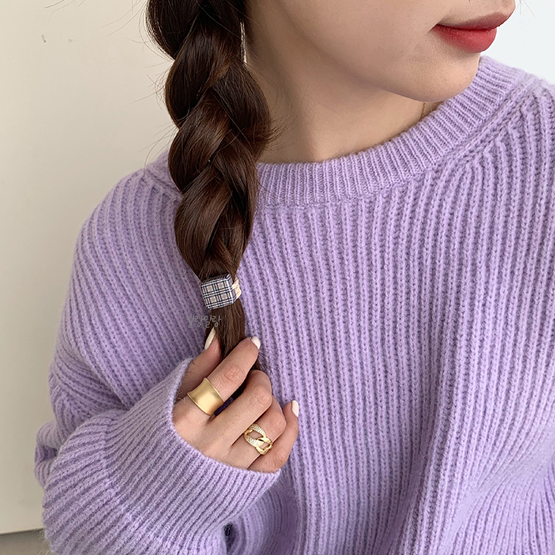 체크 머리방울 귀여운 방울머리끈 똥머리 헤어끈 라미픽슈 - 상세 이미지 2