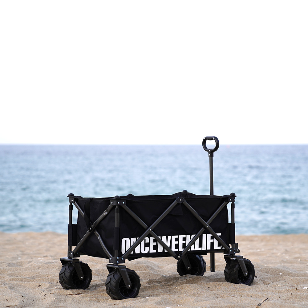 원스위크라이프 대형 캠핑 웨건 접이식 카트 카모