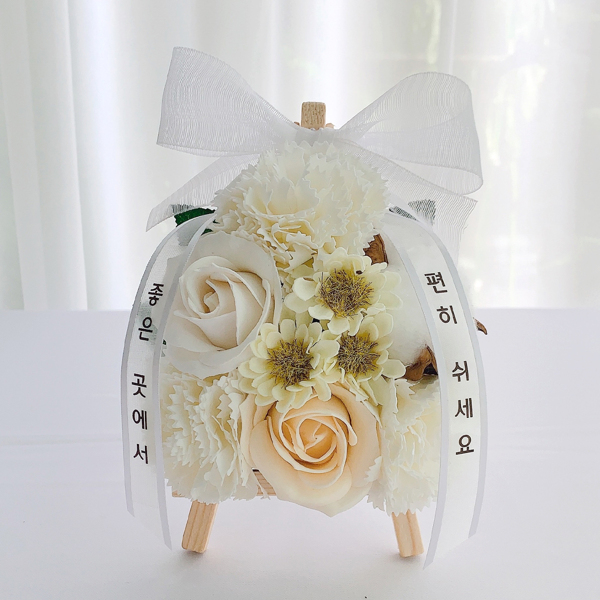 초미니 근조화환 납골당 꽃장식 이미지 4