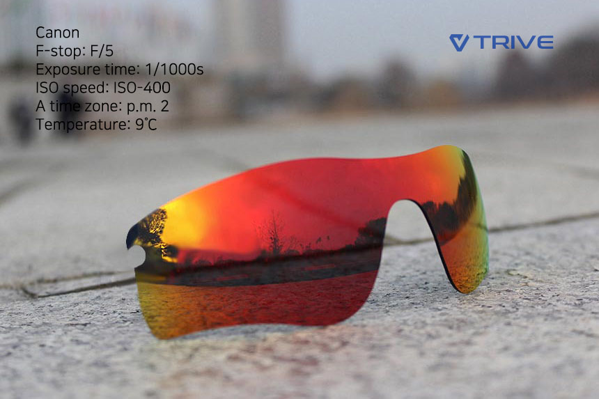 [호환] 오클리 레이다 패스 교체 미러 렌즈 트라이브 R401 이미지 4