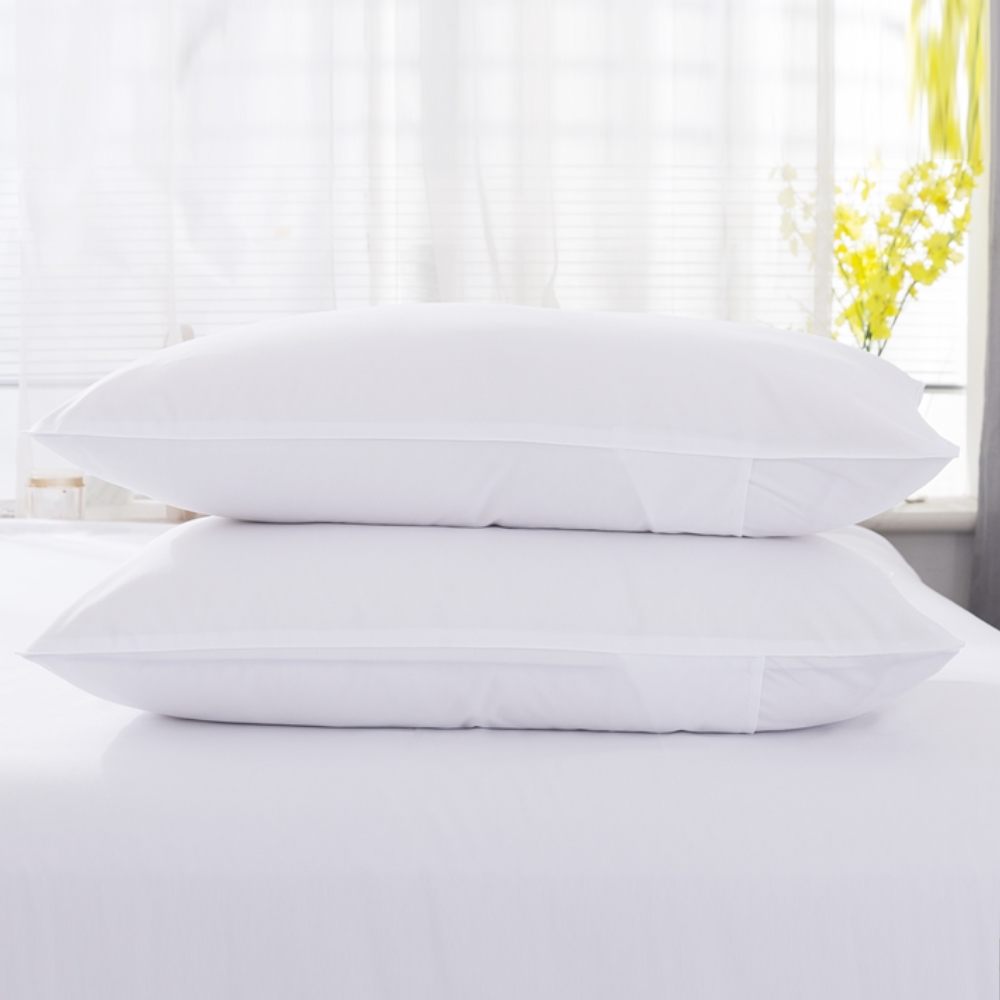 호텔침구 3종(이불커버1개+베게커버2개) 순면 60수 300T 무지화이트 S Q K