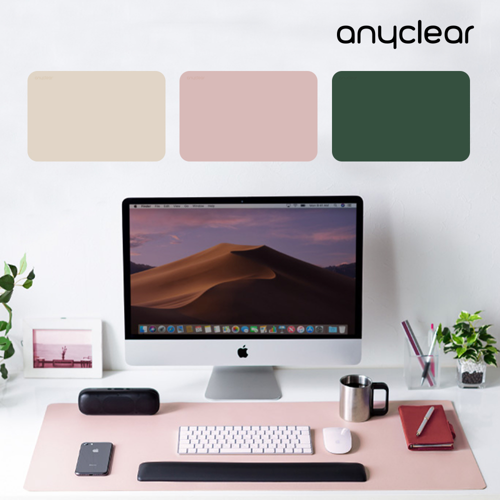 애니클리어 가죽데스크매트 책상패드 캠핑테이블덮개 보호 장패드 깔판 키보드 마우스패드