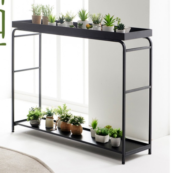 벽 진열대 화분 테이블 소파 사이드 테이블 화병 보조 테이블 받침대 철제 스틸 정리대