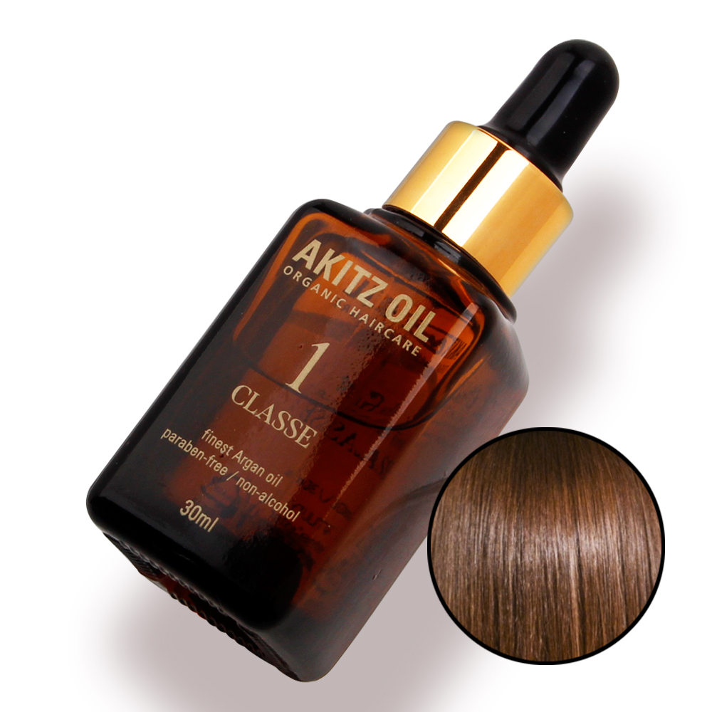 최고급 아르간 헤어오일 손상모케어 라이트 실키 오일 고급유기농 원액 30mlx2병 1세트 - 상품 이미지