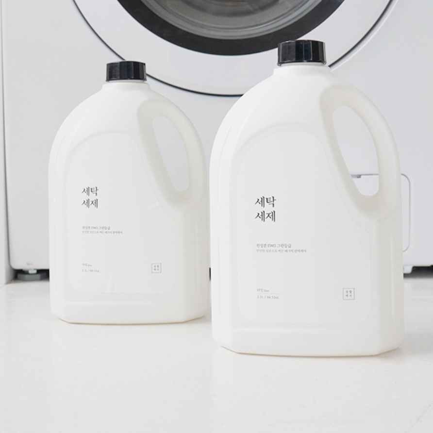 집안살림 1등 생활백서 세제 1+1 순수 액체 세탁 크린 세재 중성 아기피부 여자속옷 - 상세 이미지 3