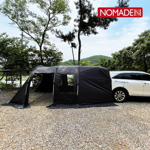 [노마드] 차박텐트 차량연결텐트 SUV 차량용 도킹 텐트 2XL 블랙 이미지 8