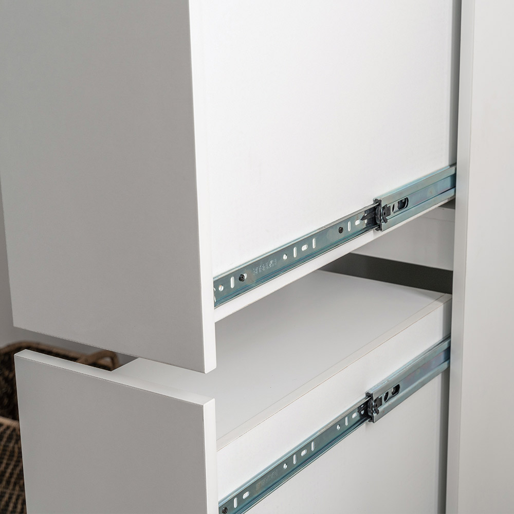 랩소디 슬라이딩 냉장고 틈새 수납장 일체형 200mm 좌측형