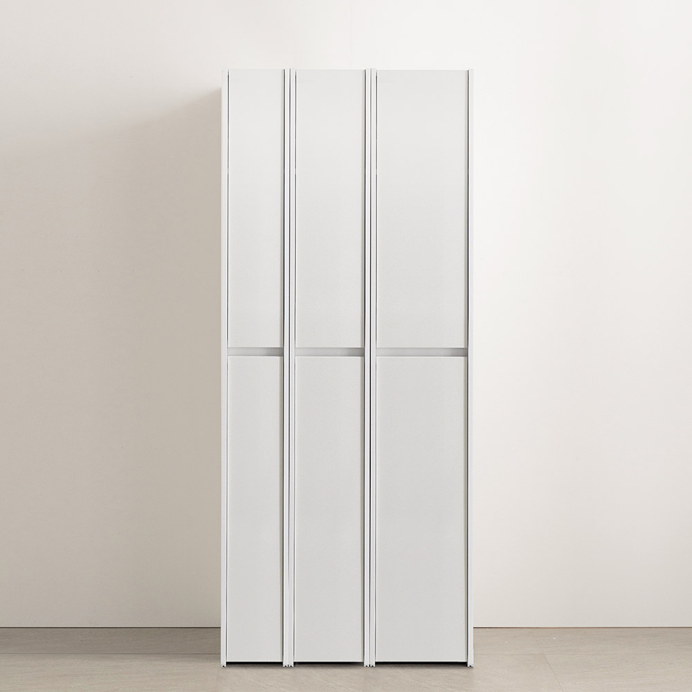 랩소디 슬라이딩 냉장고 틈새 수납장 일체형 200mm 좌측형