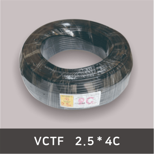 VCTF 전선 충진형 연선 2.5SQ x 4C / 상진전선 - 상품 이미지