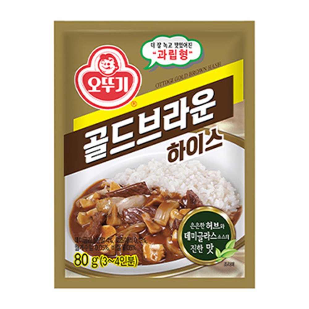 오뚜기 골드브라운하이스 80g - 메인 이미지