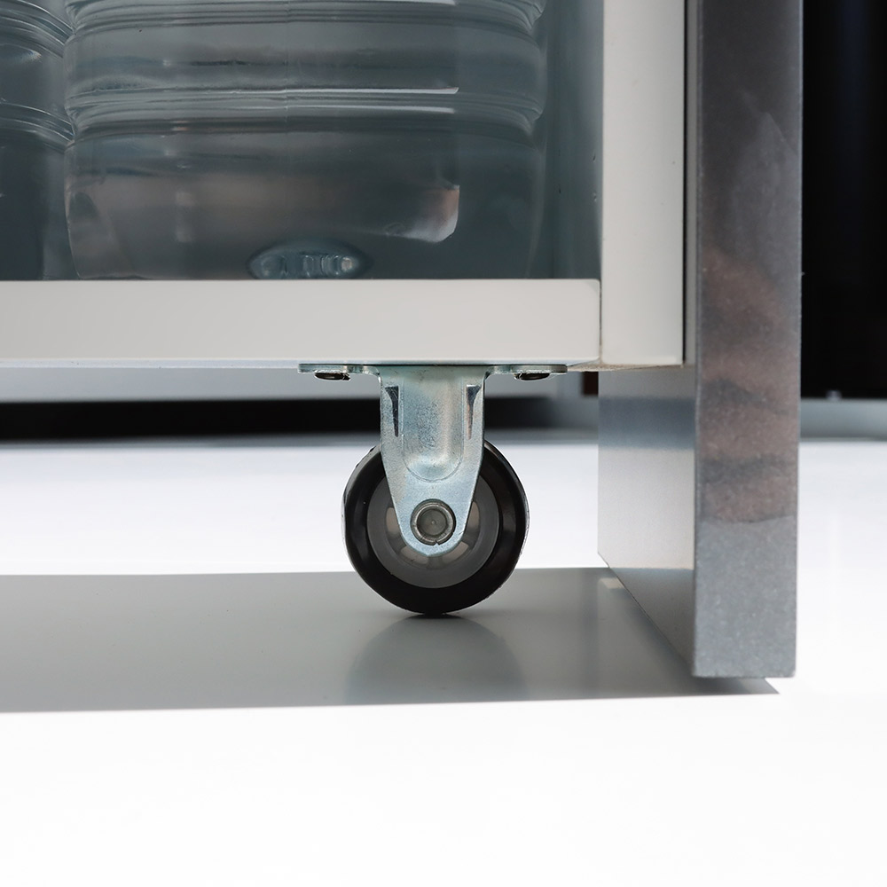 랩소디 슬라이딩 냉장고 틈새 수납장 일체형 200mm 좌측형