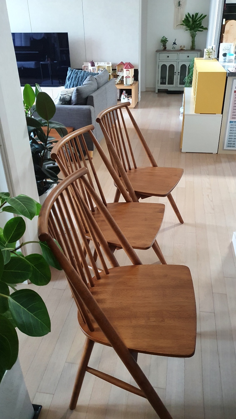 [우드/식탁용] 노브랜드 체어 Y3-36 - Walnut