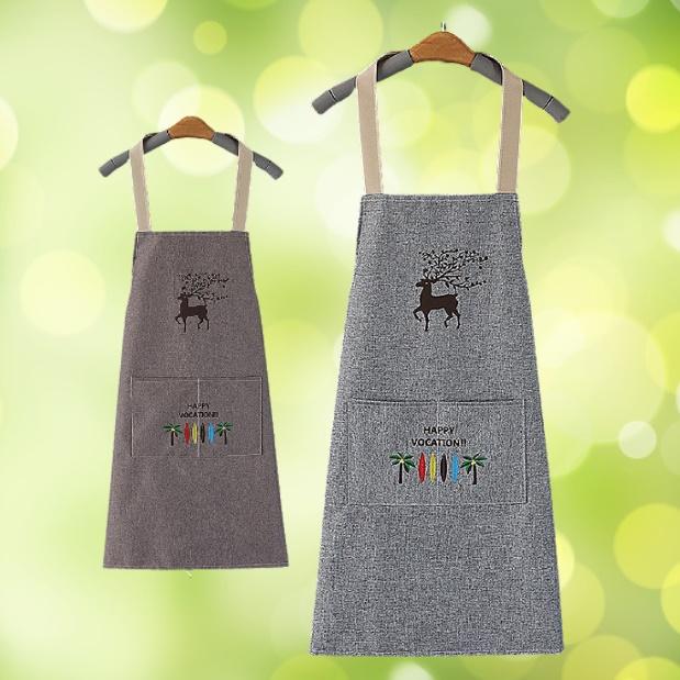 커플앞치마 수확용앞치마 고급 요양원 앞치마 매일 입고싶은 긴 빈티지 세련된 목공용 가드닝