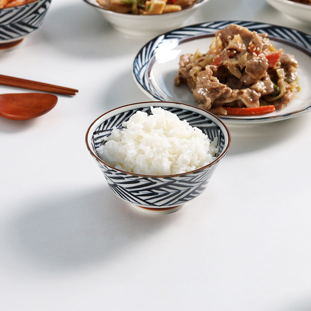와카비 예쁜 도자기 칼국수 국 비빔밥 그릇 대접 밥공기 - 상세 이미지 3