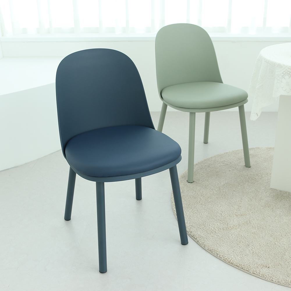 RM디자인 페이톤 예쁜 홀덤바 마카롱 플라스틱 인테리어 카페 의자