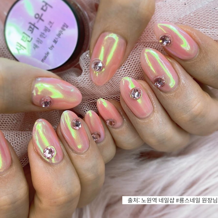 보니비 새침한핑크 파우더 새틴파우더 핑크파우더 그린광 - 상세 이미지 5