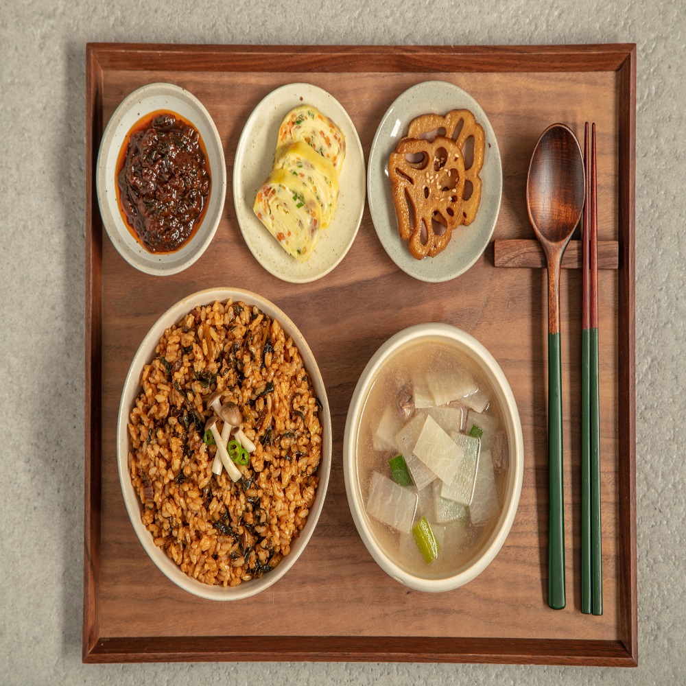 산채만 혼밥 반찬 아이간식 간편하게 비벼 먹는 시래기 비빔밥 강된장맛 80g - 상세 이미지 5