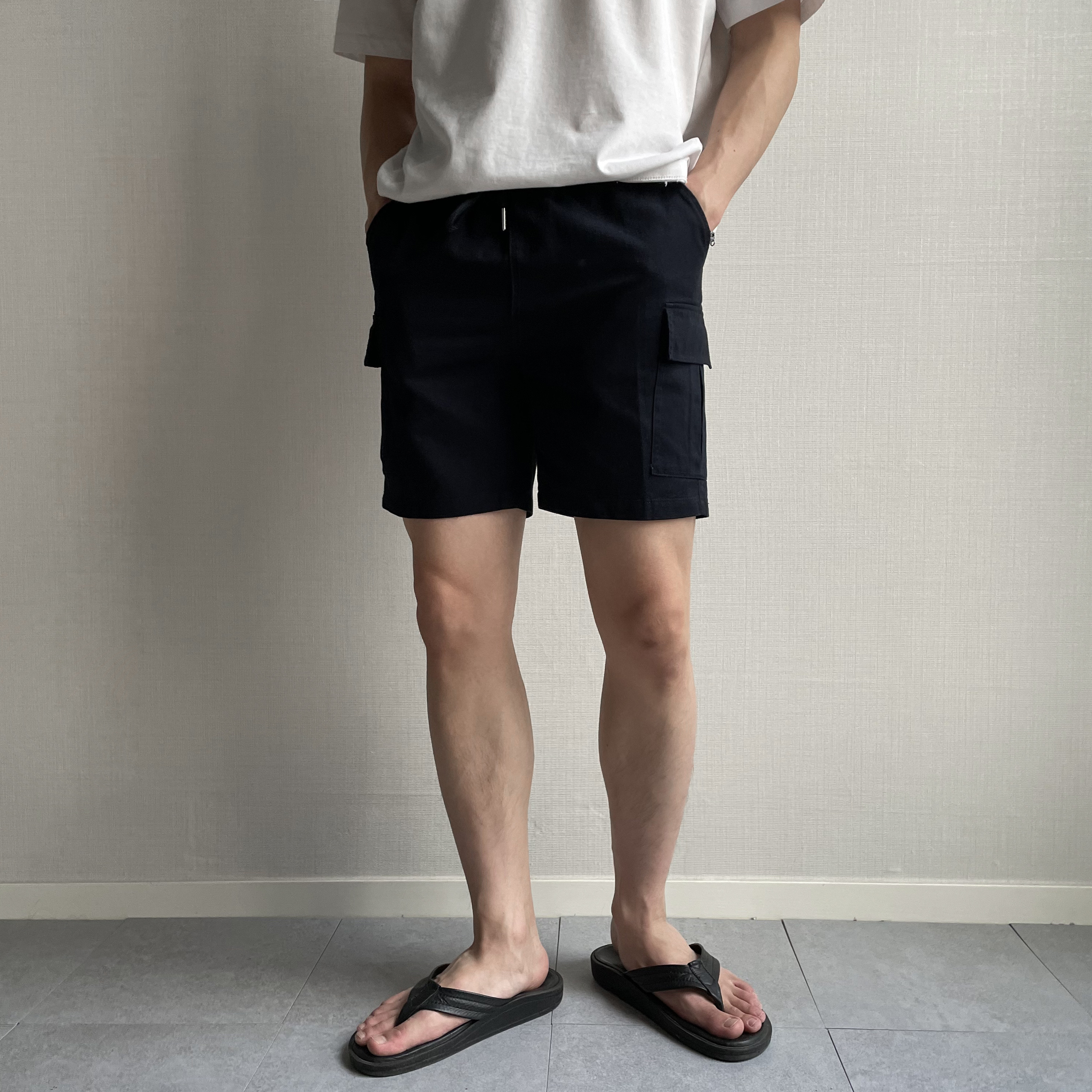 남자반바지 카고반바지 밴딩반바지 이미지 3