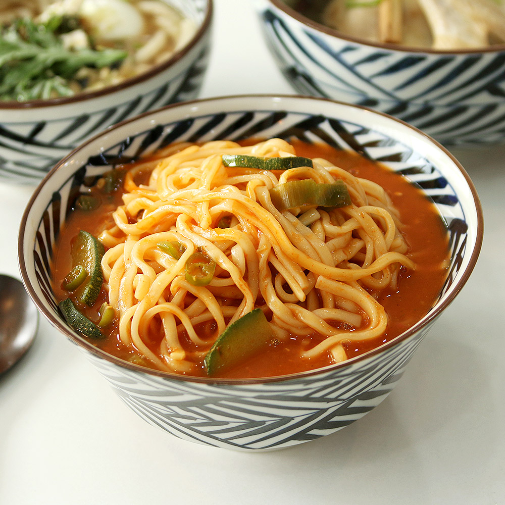 와카비 짜장면 라멘 짬뽕 비빔밥 덮밥 우동 라면 메밀소바 냉면 도자기 그릇 면기 밥공기 - 상세 이미지 3