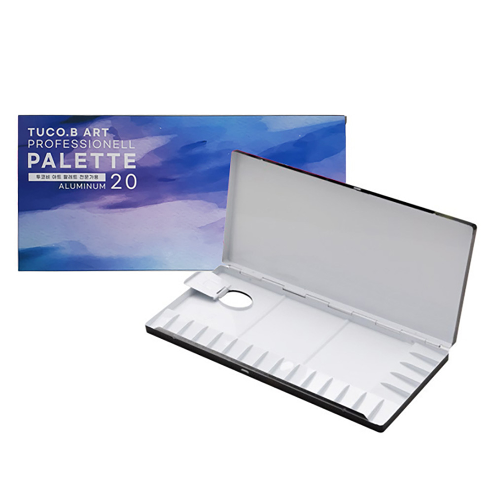 투코비 아트 팔레트 20칸 전문가용 미술 파레트 실사용 후기 | 효과 있을까? - 대표 이미지