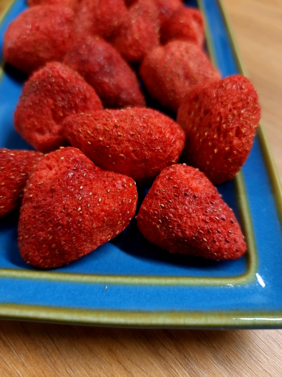 (마른총각) 건과일 동결건조딸기 달콤바삭과자 제과제빵재료 100g, 1개 - 상세 이미지 4