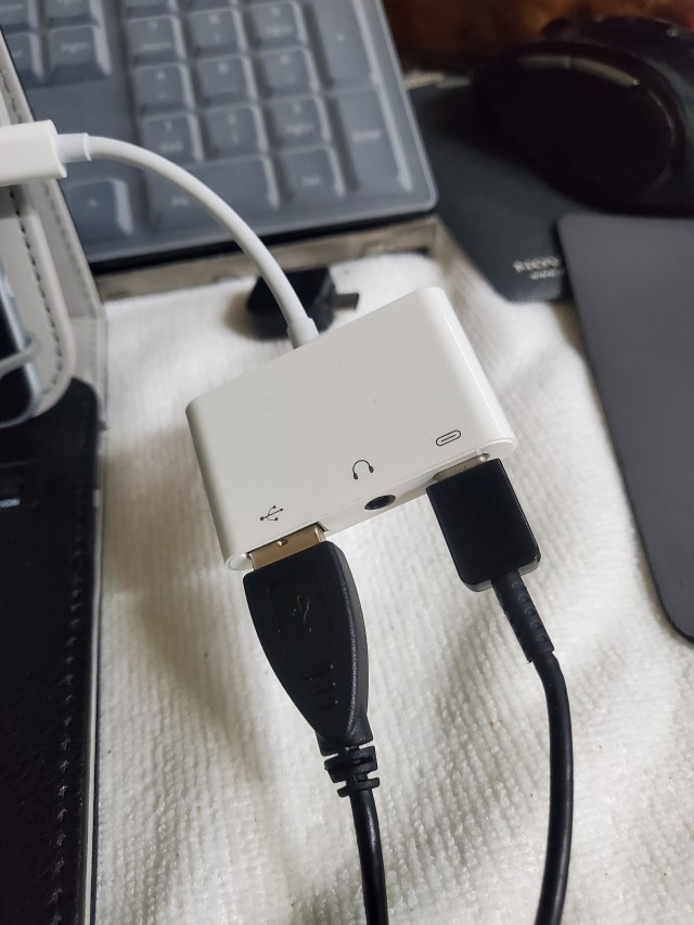 C타입 이어폰 usb젠더 동시 충전 CTO3.5mm 변환 017P 이미지 8