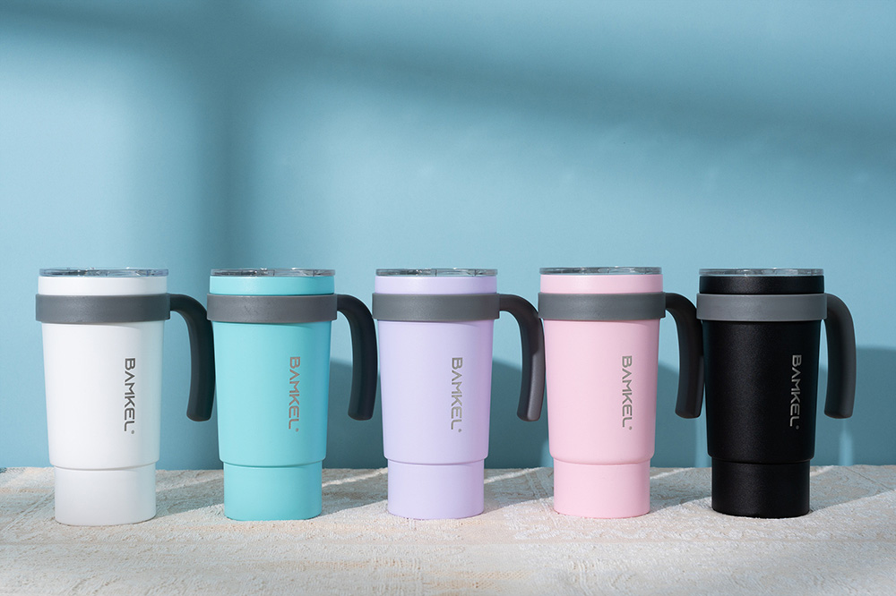 BAMKEL 밤켈 대용량 손잡이 텀블러 590ml