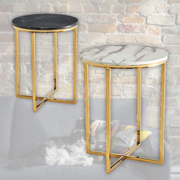 베란다 티테이블 2인 높은 쇼파 테이블 원형 엔틱 디자인 미니 사이드 거실용 탁자 엔틱