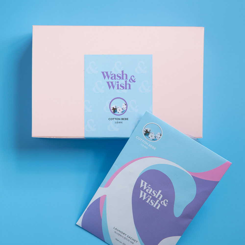 [워시앤위시] 런드리샤쉐 다용도방향제 실내탈취제 섬유향수 향기주머니 종이퍼퓸 코튼 라일락 - 상세 이미지 5