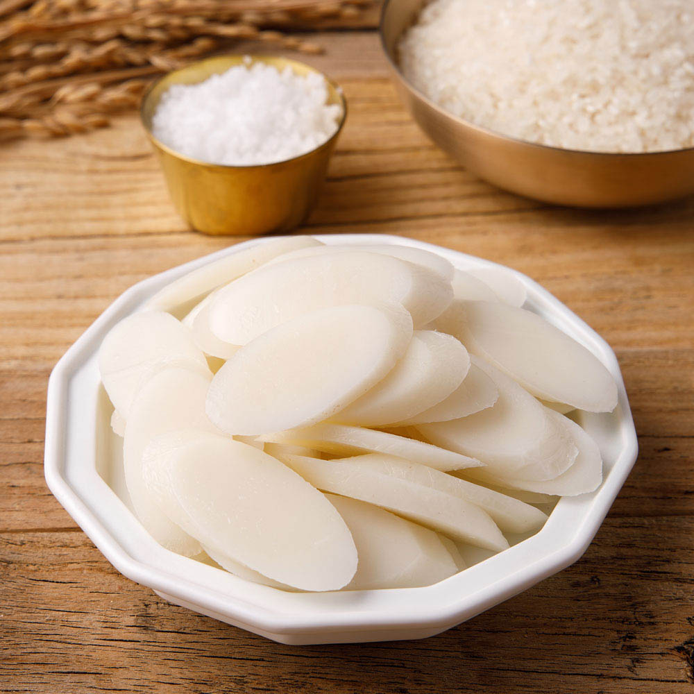 싸리재 떡국 [ 유기농 백미떡국떡 500g ] 아침식사 대용 쫄깃한 설날 명절 음식 - 상세 이미지 5
