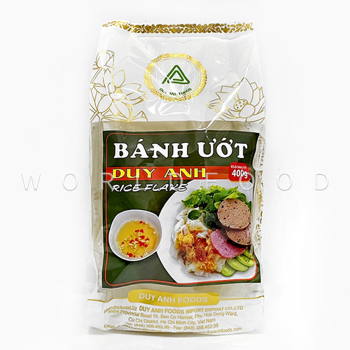 베트남 두이안 라이스플레이크 넙적면 BANH UOT 400g 월드푸드 - 메인 이미지